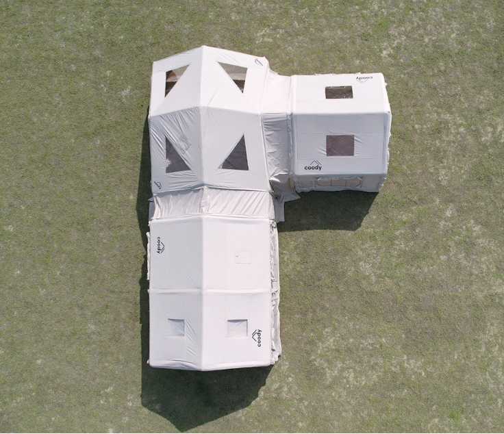 Coody Air Tent Double-Zipper Connector