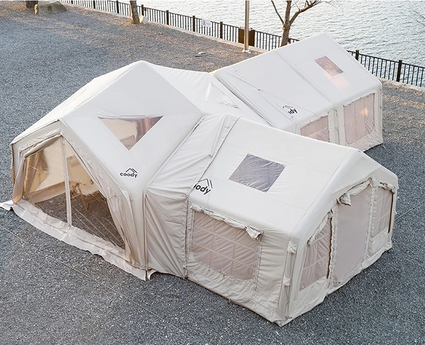 Tente gonflable Coody Air Tent 13. 0-Hub Shelter