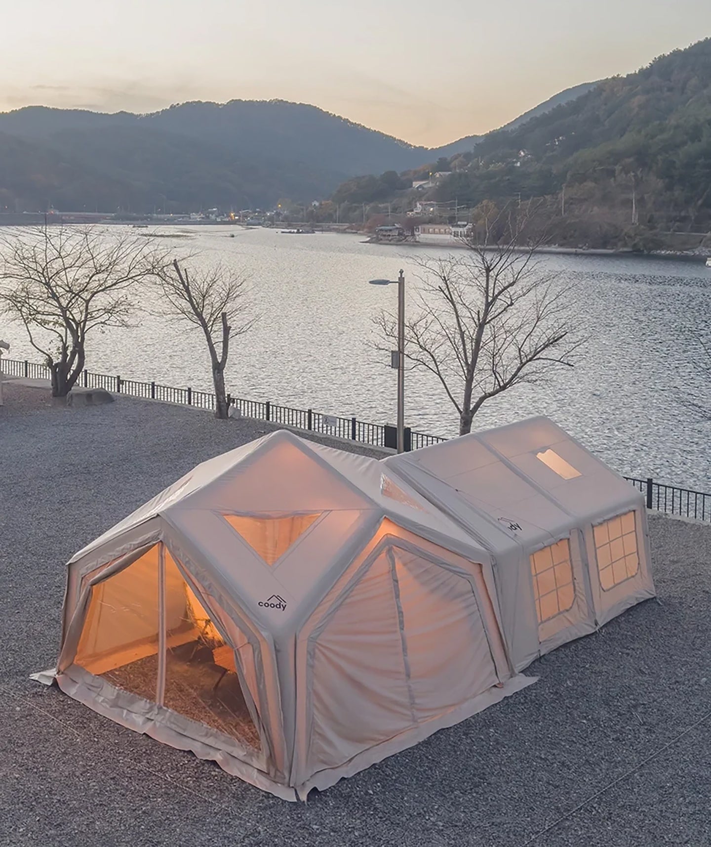 Tente gonflable Coody Air Tent 13. 0-Hub Shelter