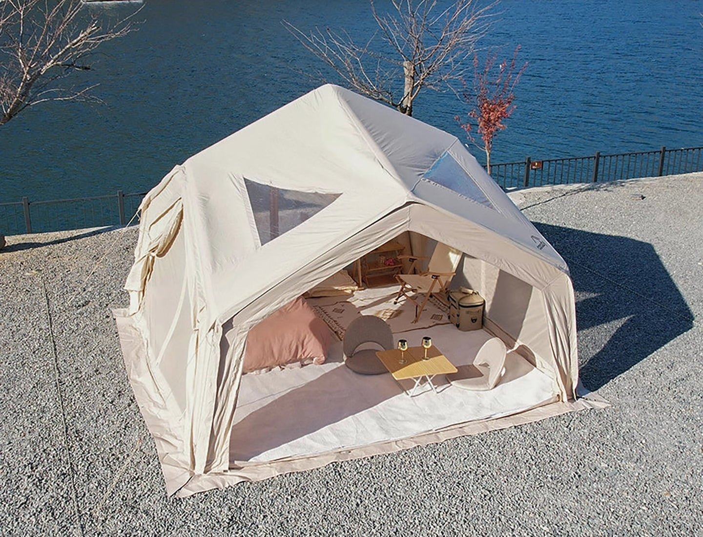 Tente gonflable Coody Air Tent 13. 0-Hub Shelter