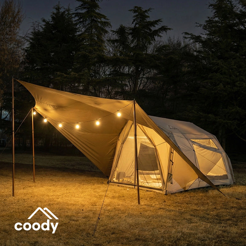 Tente gonflable Coody Air 17. 2-Familia