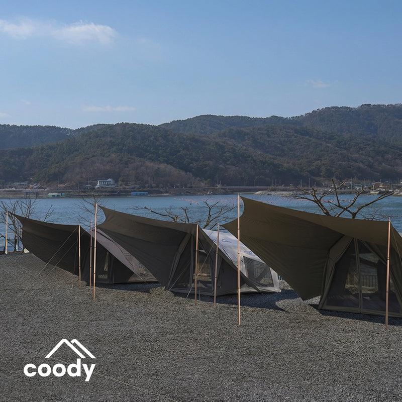 Tente gonflable Coody Air 17. 2-Familia
