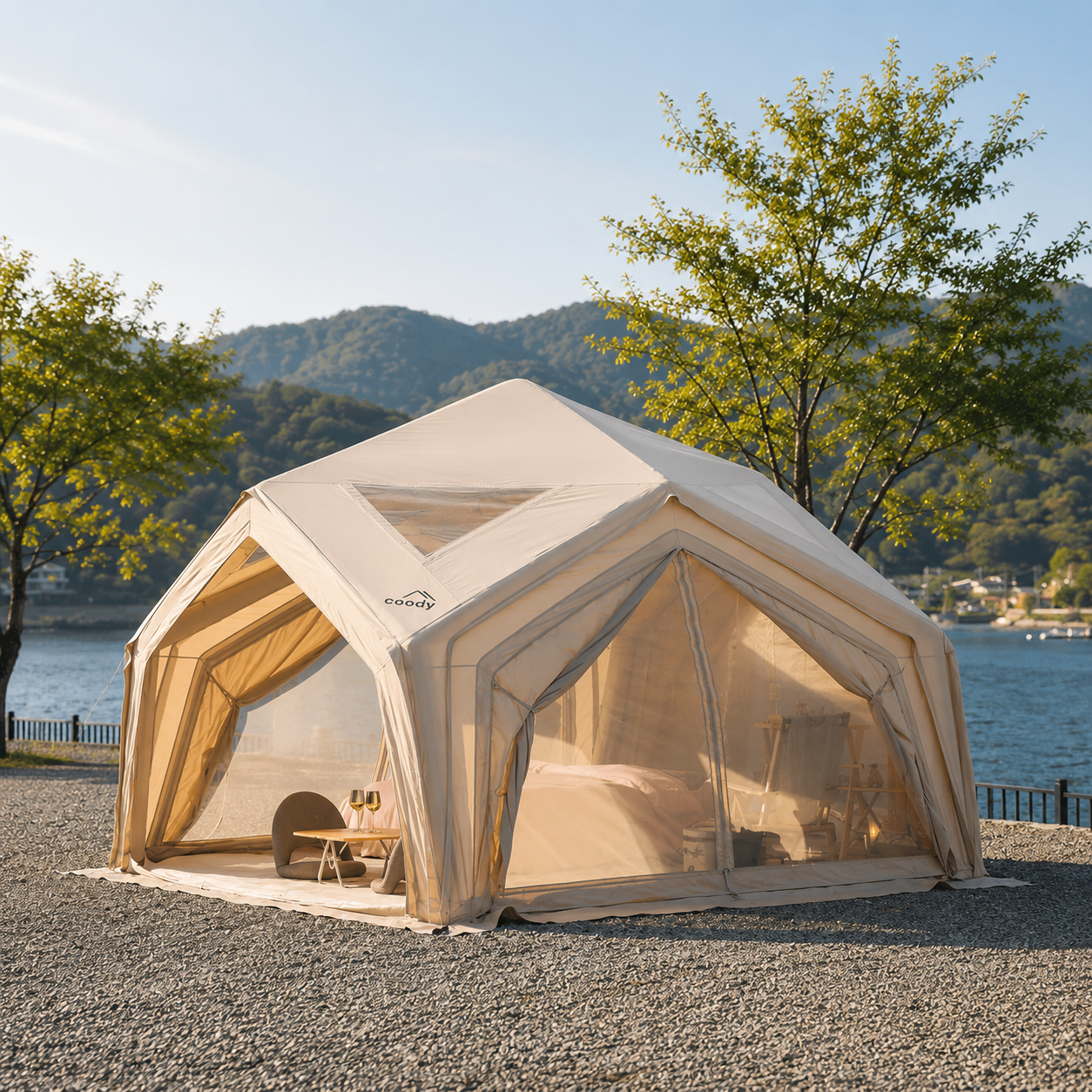 Coody Air Tent 13.0 - Hub Shelter Inflatable Tent