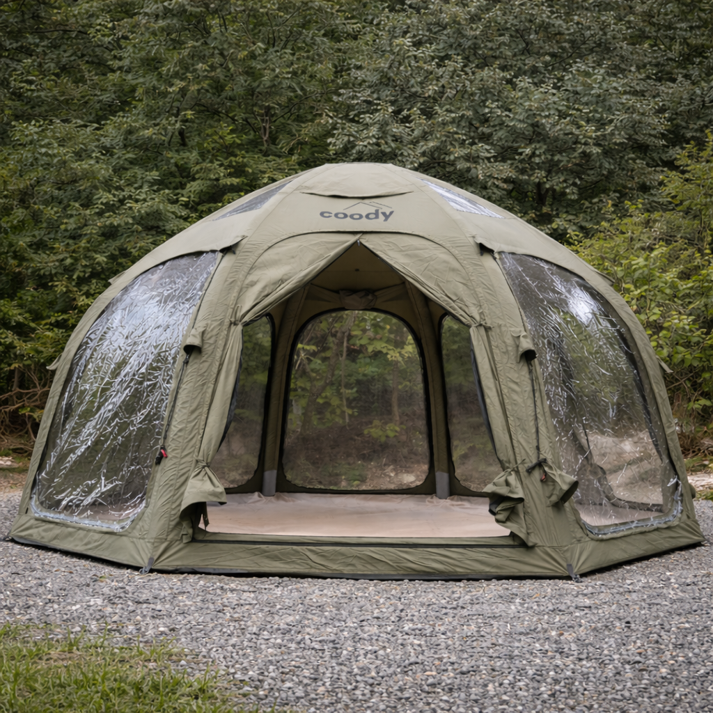 Tente gonflable Coody Air 19. 6-Dôme Aurora